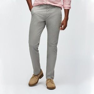 Bonobos Washed Chinos Straight Fit Grey Dogs 33x34 Cotton